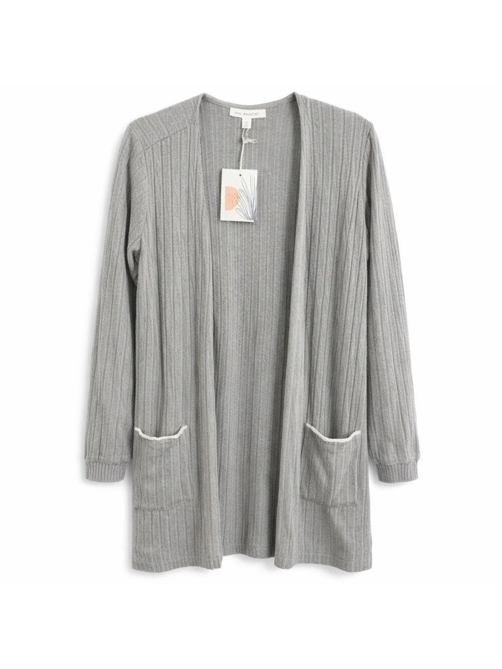 Blu Pepper Cozy Life Lounge Cardigan with Pockets
